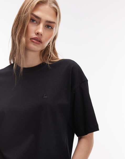Carhartt WIP – Chester – Czarny T-shirt - view 1