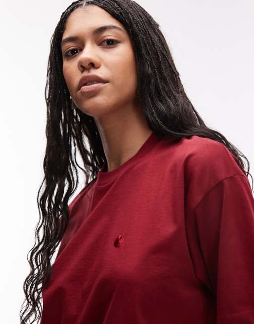 Carhartt WIP – Chester – Kurzärmliges T-Shirt in Rot, 4 von 4
