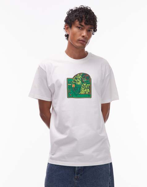 Carhartt WIP - Chip - T-shirt bianca vestibilità ampia - view 1