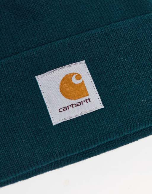 Carhartt WIP – Ciemnozielona czapka beanie, 3 z 3