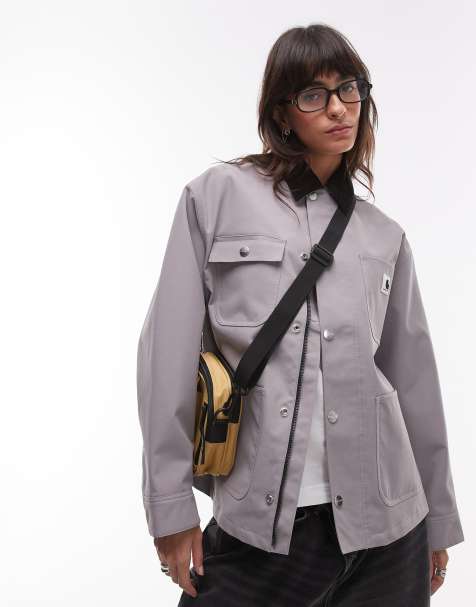 Carhartt WIP – Clapton – Grå jacka - view 1
