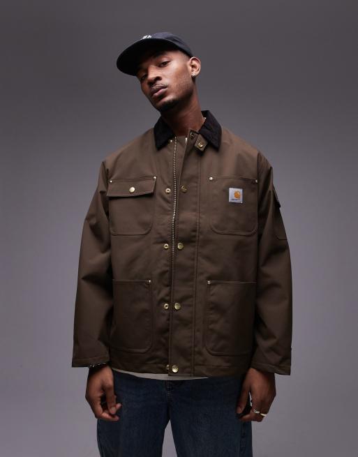 Carhartt WIP Clapton jacket in brown