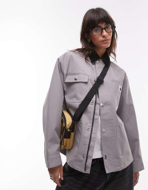 Carhartt WIP clapton jacket in gray 