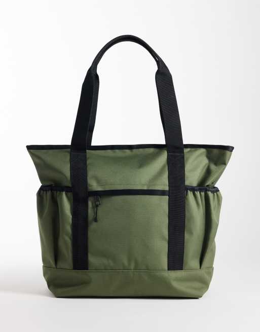 Carhartt WIP – Clapton – Torba typu tote w kolorze khaki, 4 z 4