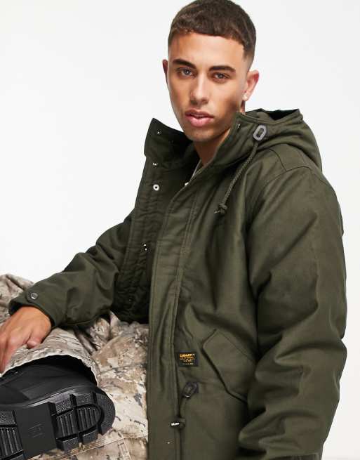 Carhartt Wip Clash Parka Olive Cheap Sale | head.hesge.ch