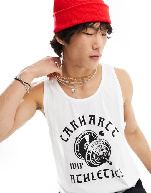 Carhartt WIP - Class of 89 - Débardeur - Blanc