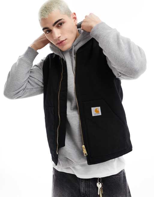 Carhartt wip vest outlet black