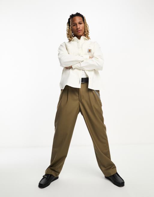 Carhartt WIP clink shirt in white | ASOS