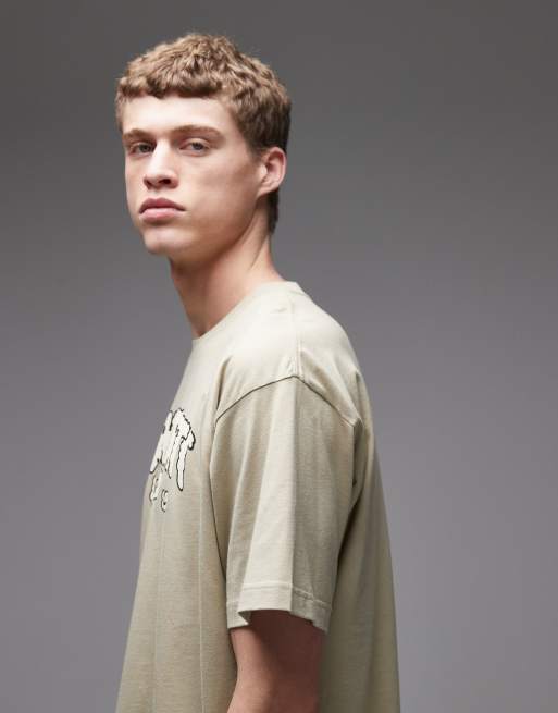 Carhartt WIP – Cloud Heart – Beżowy T-shirt z nadrukiem, 3 z 5
