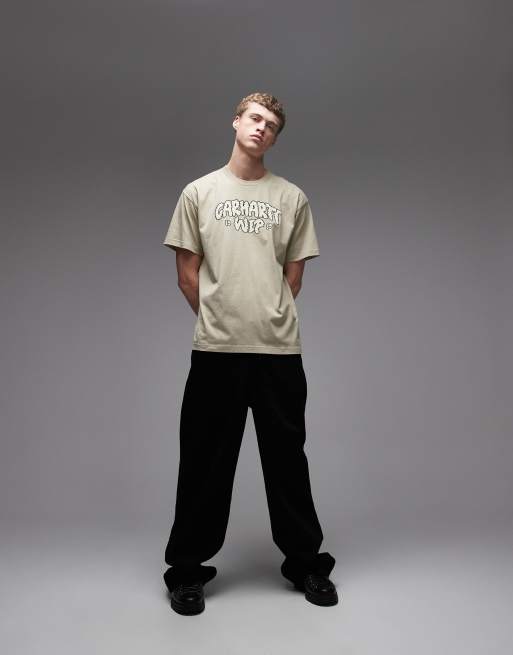 Carhartt WIP – Cloud Heart – T-Shirt in Beige, 2 von 5