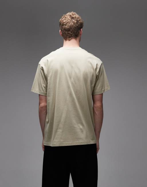 Carhartt WIP – Cloud Heart – T-Shirt in Beige, 4 von 5