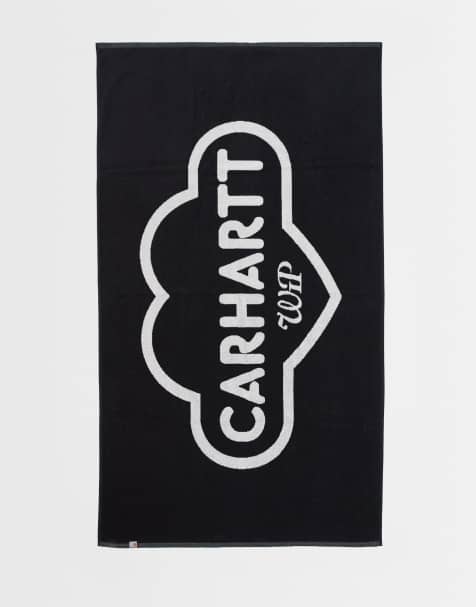 Carhartt WIP cloud heart towel in black - view 1