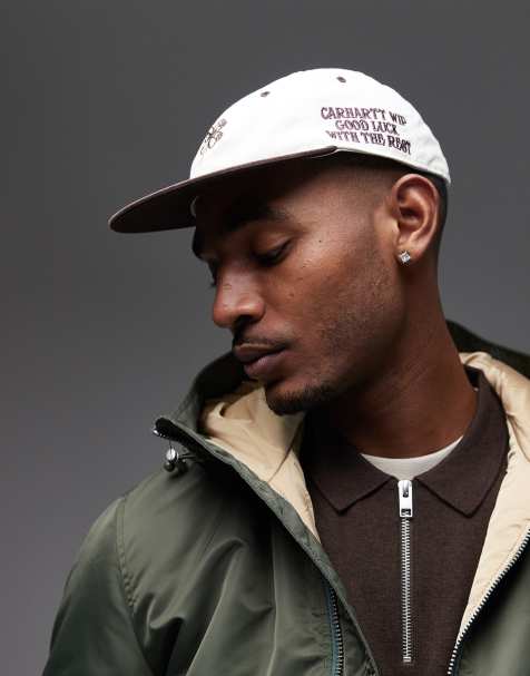 Carhartt WIP - Clover - Casquette de baseball - Blanc et marron - view 1