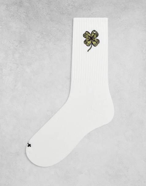 Carhartt WIP clover socks in white - view 1