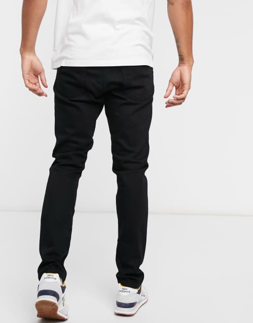 Carhartt WIP coast pant in black rinsed