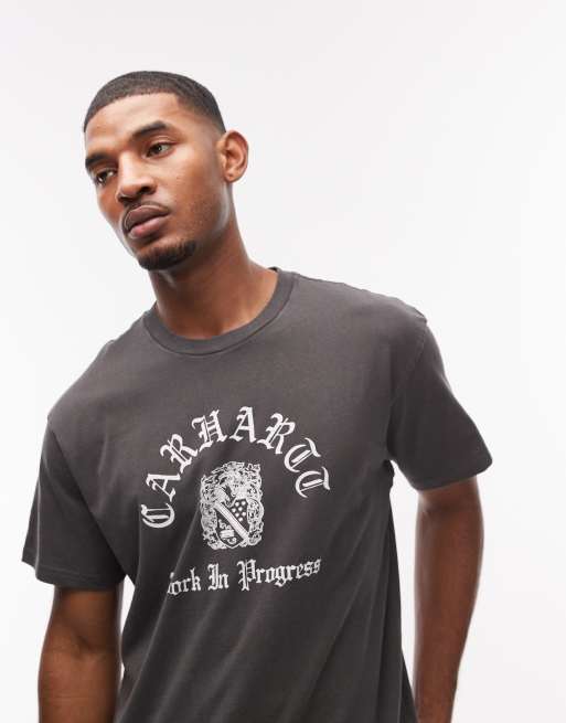 Carhartt WIP – Coat Of Arms – Czarny T-shirt, 5 z 5