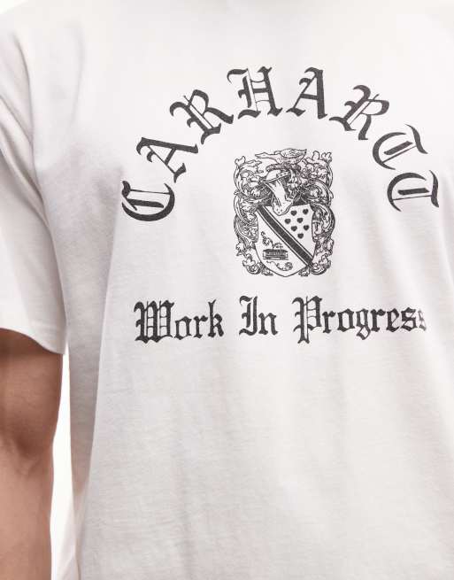 Carhartt WIP – Coat of Arms – Vit t-shirt, 4 av 5