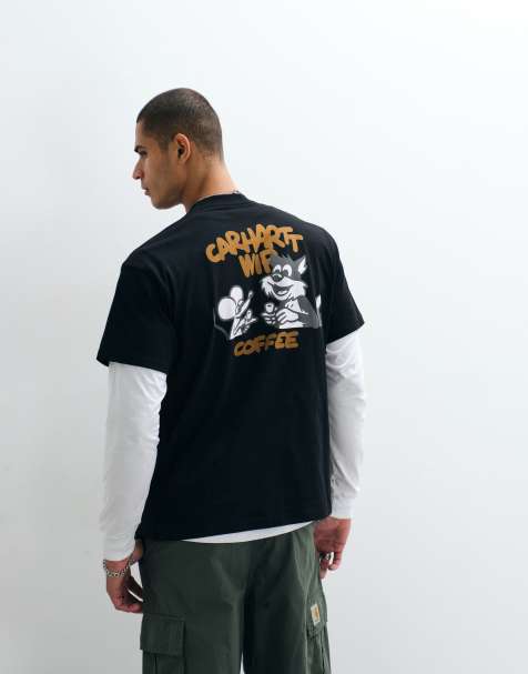 Carhartt WIP – Coffee Break – Svart t-shirt - view 1