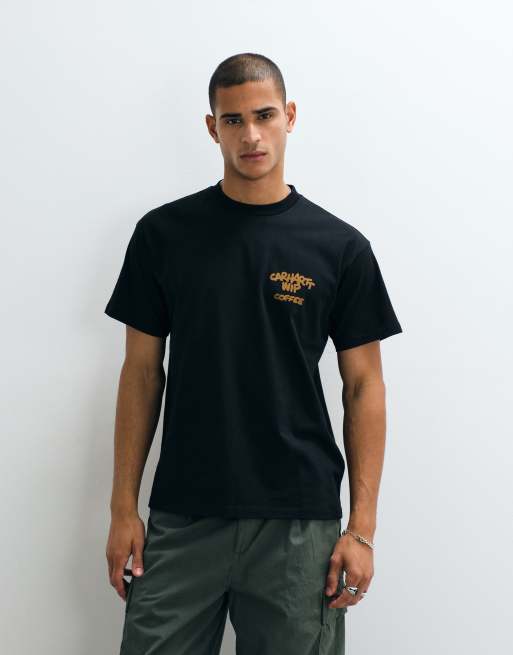 Carhartt WIP - Coffee Break - T-shirt in zwart, 3 van 5