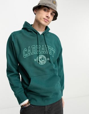 Carhartt WIP coin hoodie in green