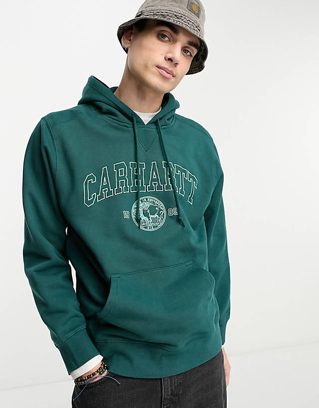 Carhartt WIP - coin hoodie in green