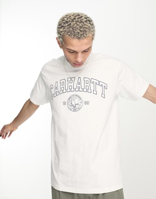 T shirt carhartt outlet blanc