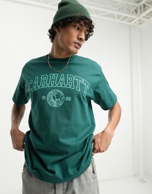 Carhartt WIP coin t-shirt in green