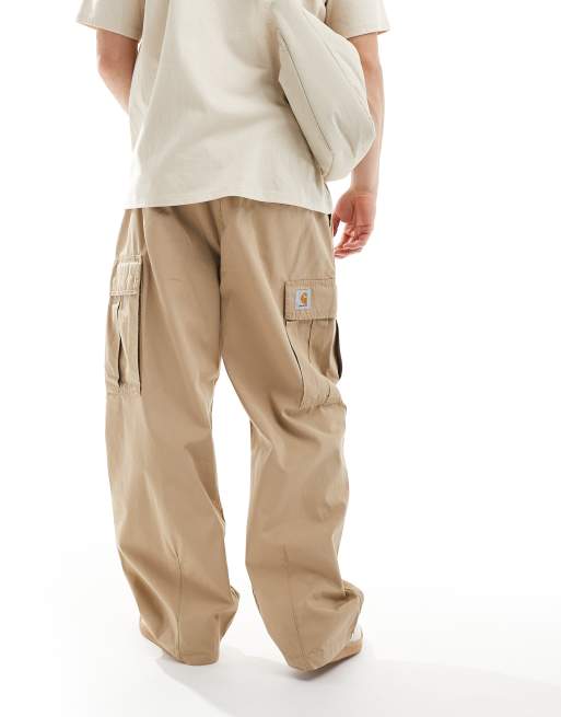 Carhartt WIP cole cargo trousers in beige