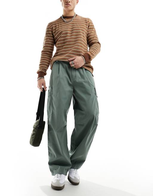 Carhartt WIP - Cole - Grønne cargobukser