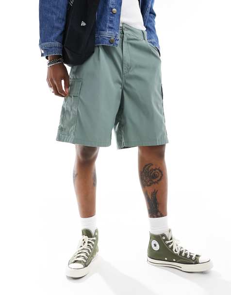 Carhartt WIP - Cole - Grønne cargoshorts - view 1