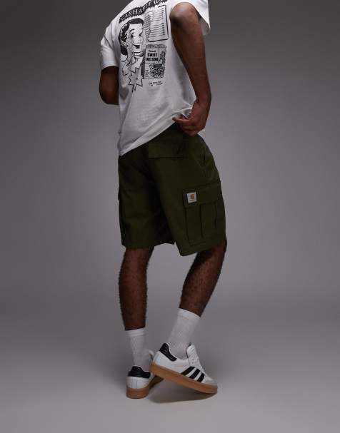 Carhartt WIP - Cole - Kakigrønne cargoshorts - view 1