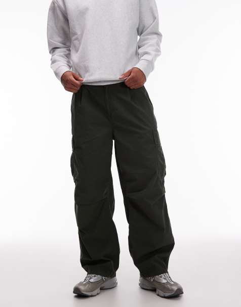 Carhartt WIP – Cole – Locker geschnittene Cargohose in Khaki - view 1