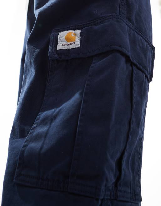 Carhartt WIP – Cole – Locker geschnittene Cargohose in Marineblau, 3 von 5
