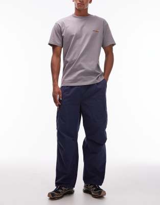Carhartt Navy Cole Cargo Pants In Blue