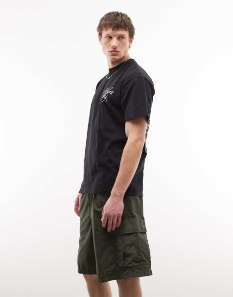 Carhartt WIP Cole relaxed fit cargo shorts in khaki - view 1