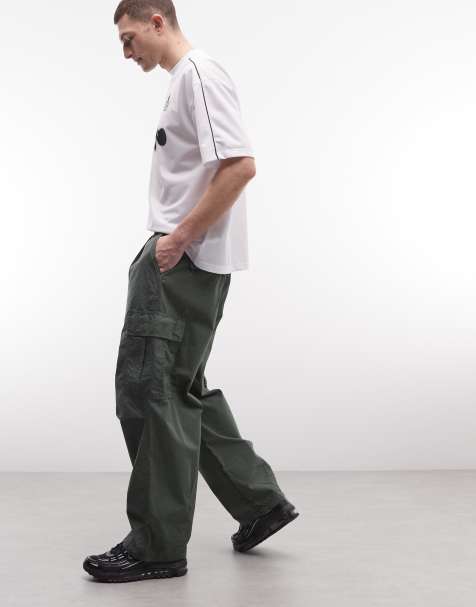 Carhartt WIP Cole relaxed fit cargo trousers in khaki - view 1