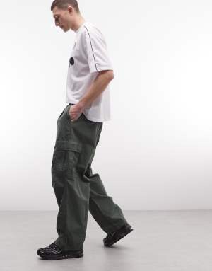 Carhartt WIP Cole relaxed fit cargo trousers in khaki