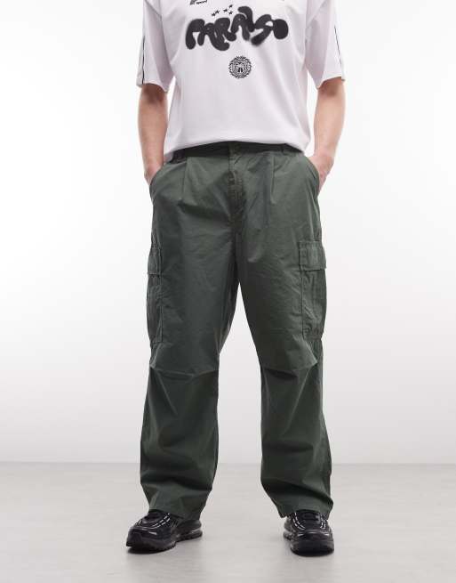 Carhartt WIP Cole relaxed fit cargo trousers in khaki, 3 of 5