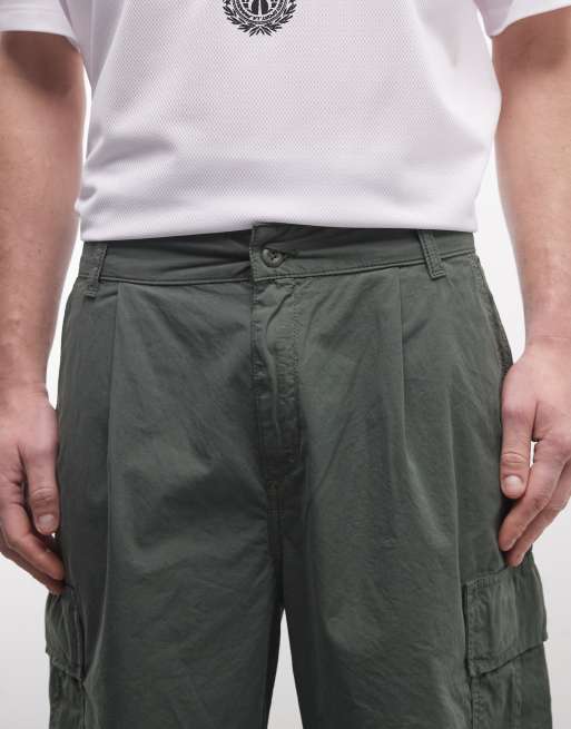 Carhartt WIP Cole relaxed fit cargo trousers in khaki, 5 of 5