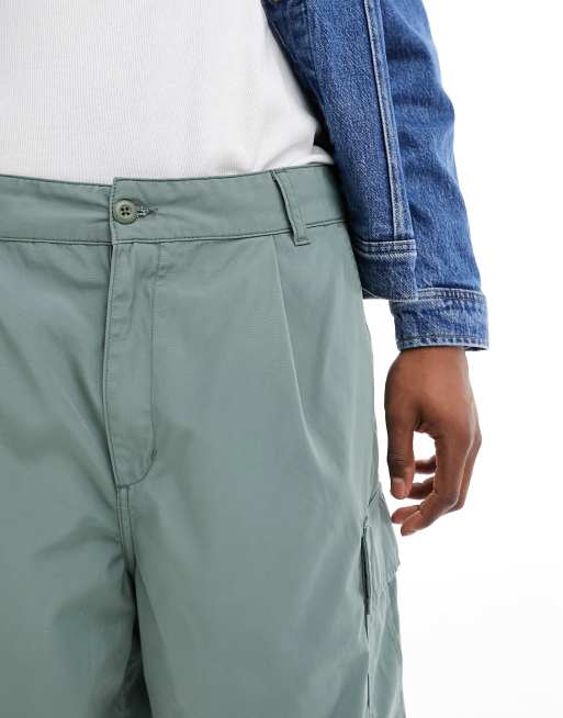 Carhartt WIP – Cole – Zielone szorty bojówki, 5 z 5