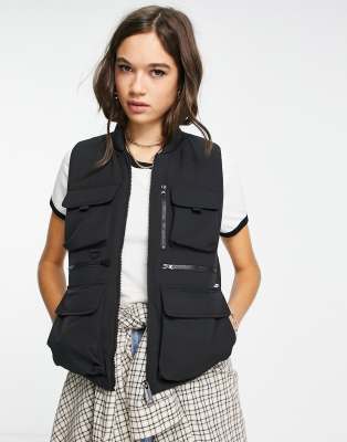 carhartt womens vest black