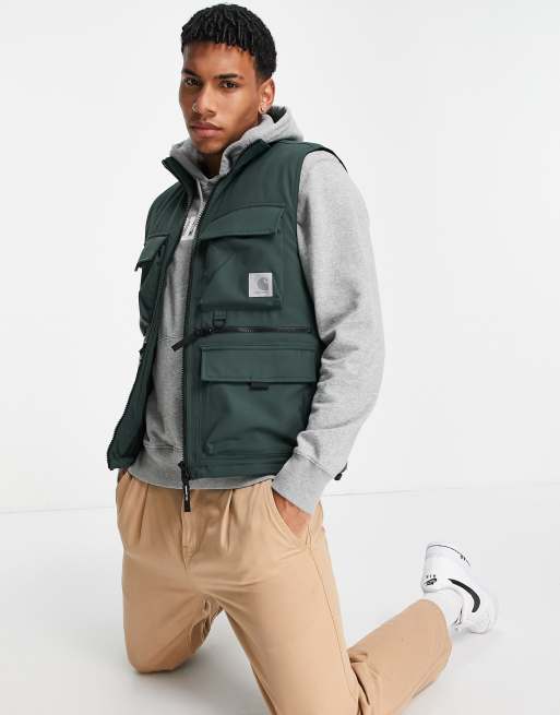 Carhartt on sale sleeveless jacket