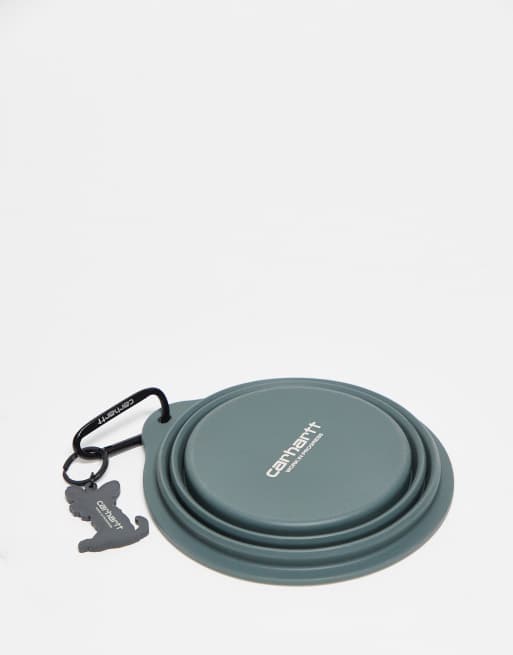 Carhartt WIP collapsible travel wild dog bowl in khaki, 3 of 3