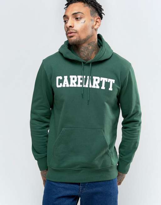 Hooded college sweatshirt cheap carhartt