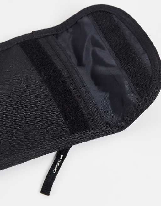 Carhartt WIP – Collins – Czarna saszetka na szyję, 3 z 4