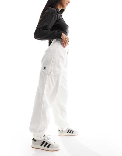 Carhartt WIP - Collins - Pantalon cargo décontracté - Blanc, 5 de 5