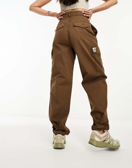 Carhartt WIP Collins Women's Cargo Pants Brown I029789-63GD