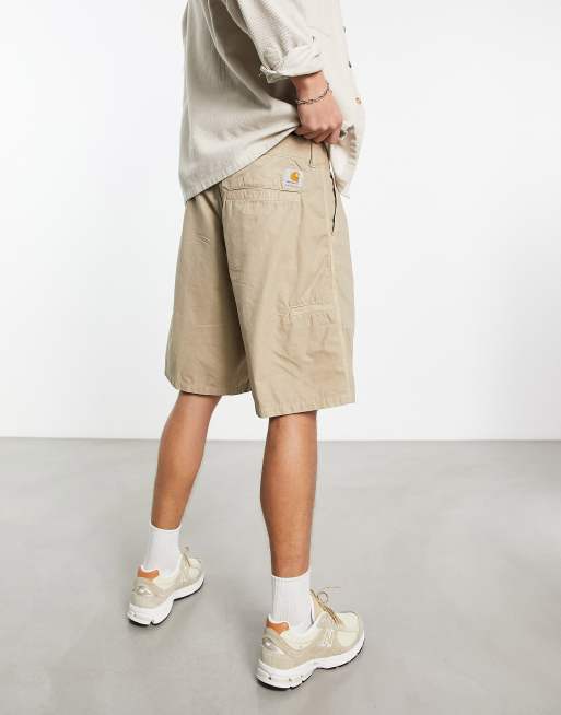 Carhartt WIP – Colston – Locker geschnittene Chinoshorts in Beige, 2 von 4