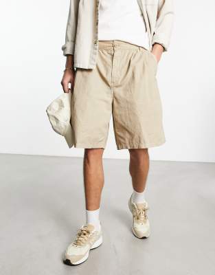 Jack & Jones - Pantaloncini In Jersey Beige - 7