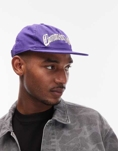 Carhartt WIP commuting tales baseball cap in purple - view 1
